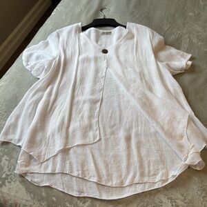 White Womans Blouse